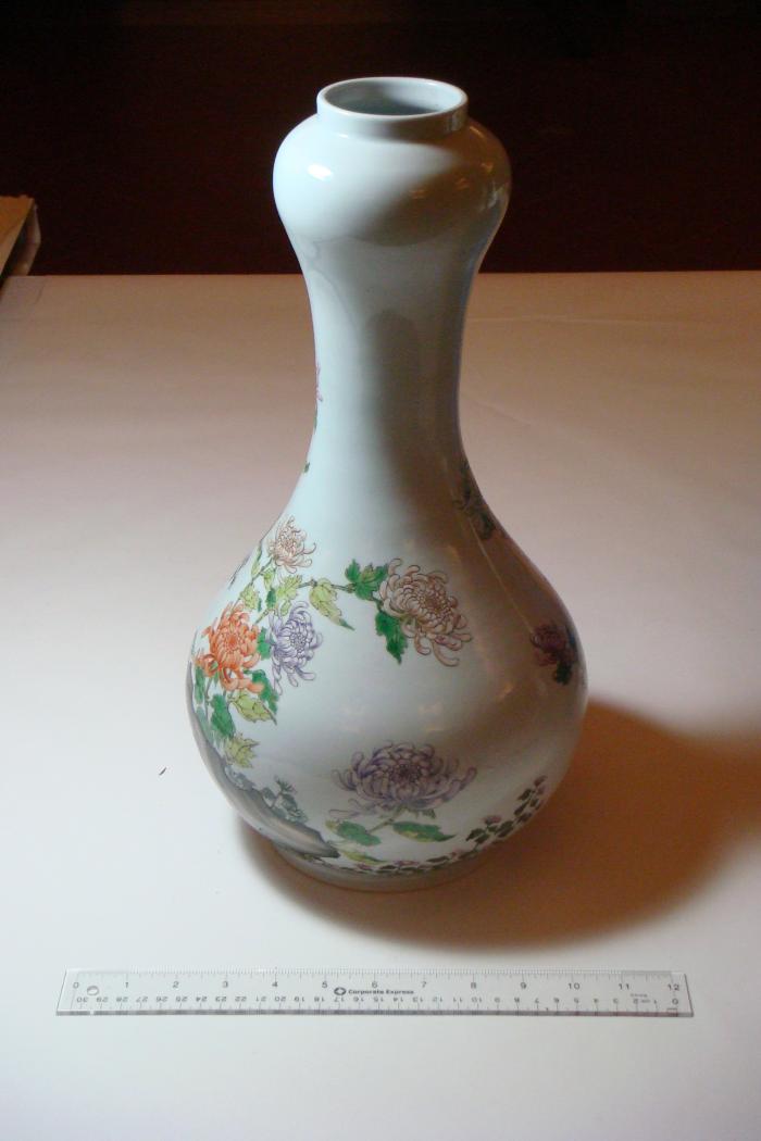 [Vase with Enameled surface]