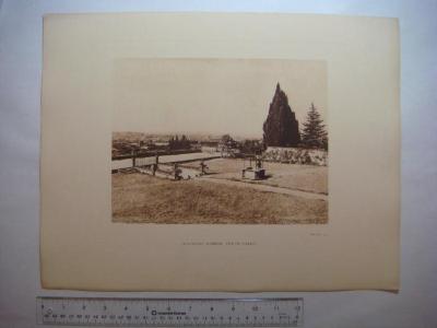 Villa Majaro, Florence, View on Terrace (Plate No. 125)