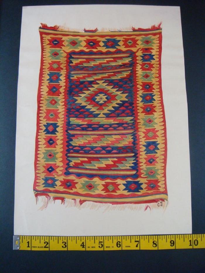 [Bulgarian Rug, red,green,blue,gold]