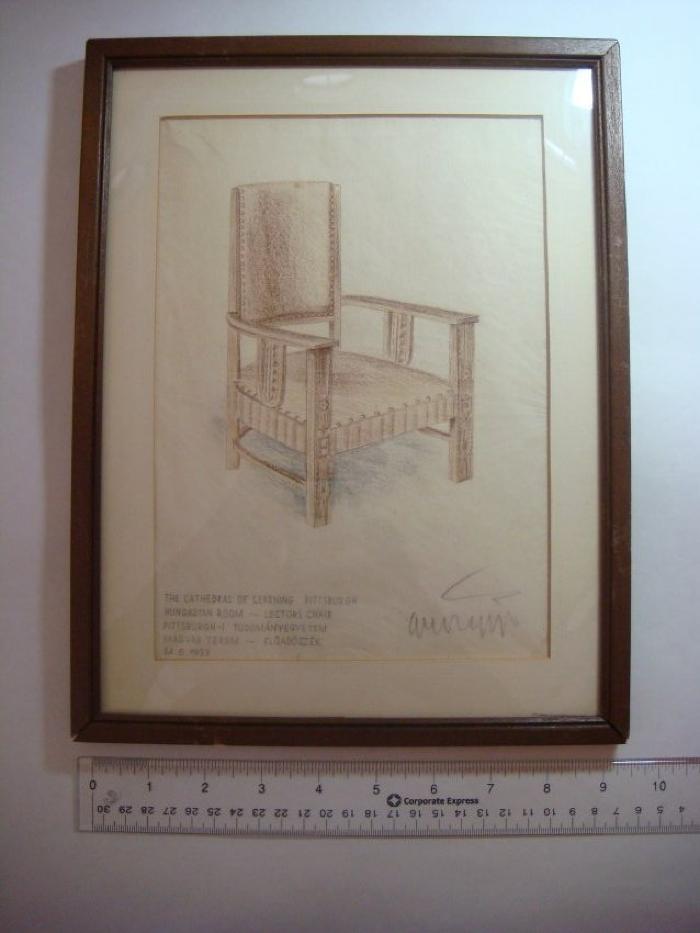 Hungarian Room - Lector's Chair