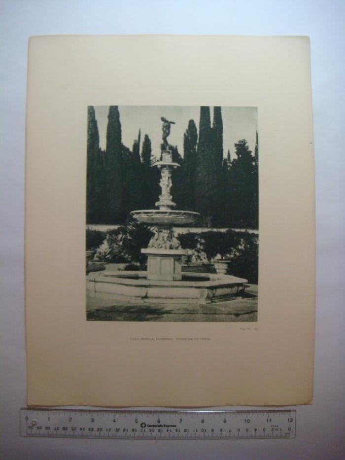 Villa Petraja, Florence, Fountain of Venus (Plate No. 123)