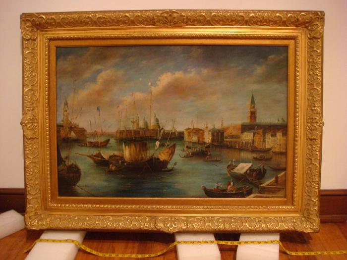 [Boats at a European Harbor]