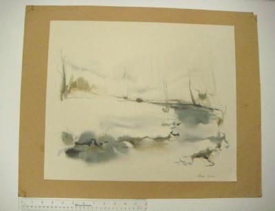 Winter Landscape with River