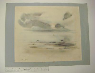 Seascape with Dark Clouds