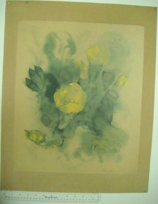 Cactus with Yellow Blooms