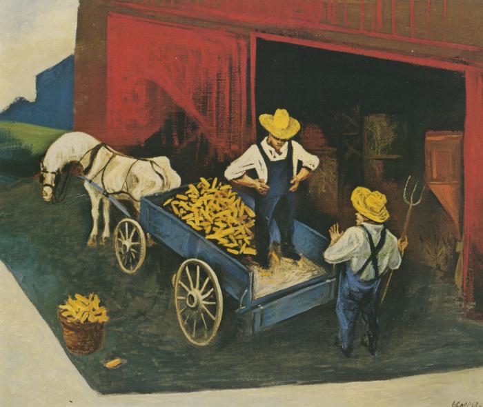 Wagonload of Corn